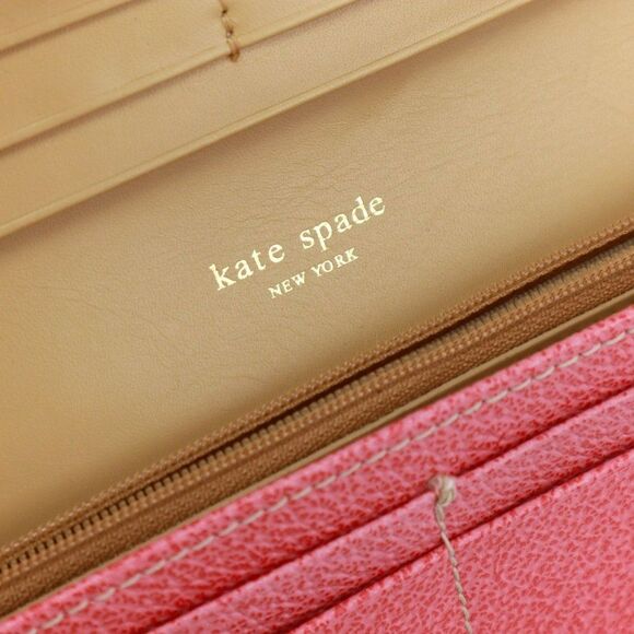 NEW Kate Spade Boarskin Slim Envelope Wallet in BLUSH - Picture 11 of 12